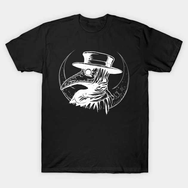 Plague Doctor T-Shirt by Marouk